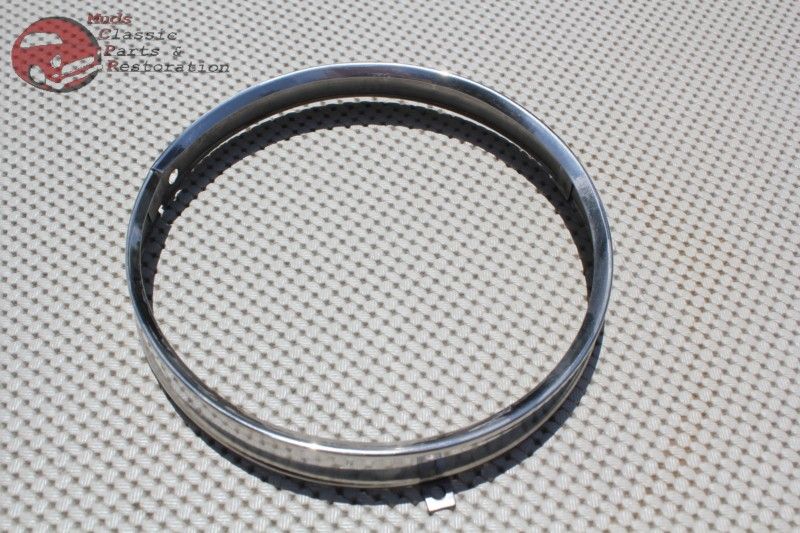 5" Headlight Headlamp Bulb Retaining Retainer Trim Ring Set Kit Gm